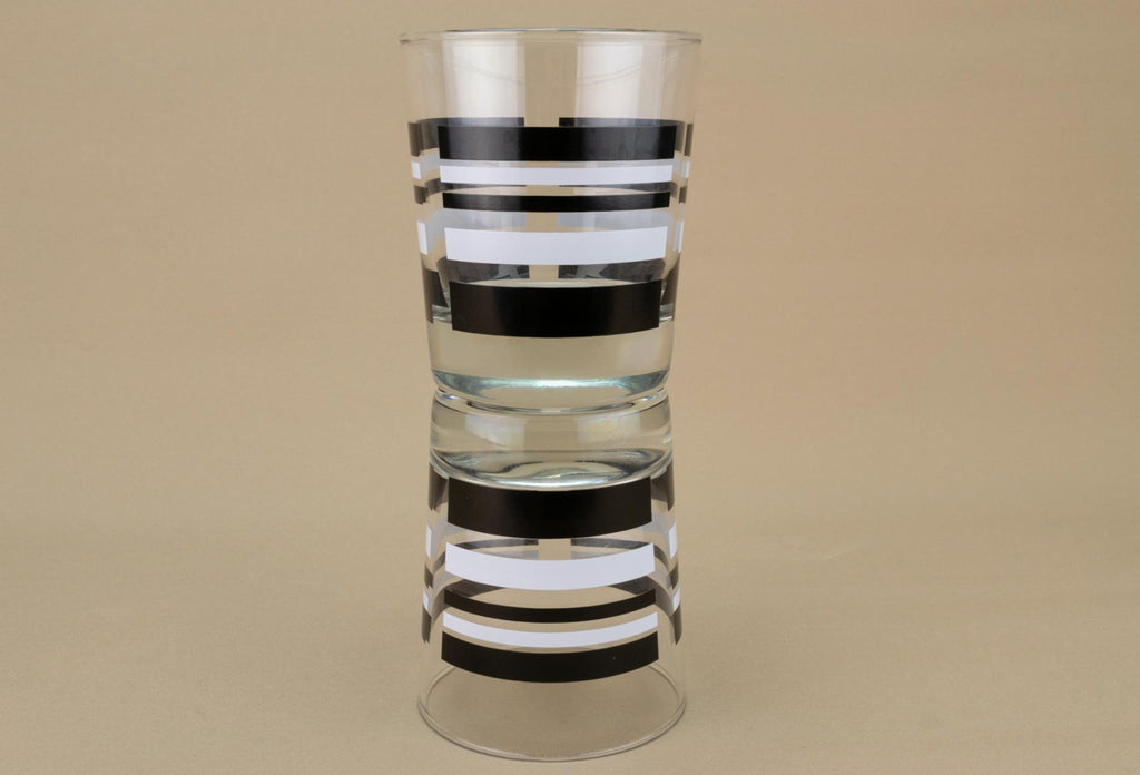 Glass Medium Modernist Whisky Glass, English 1960s