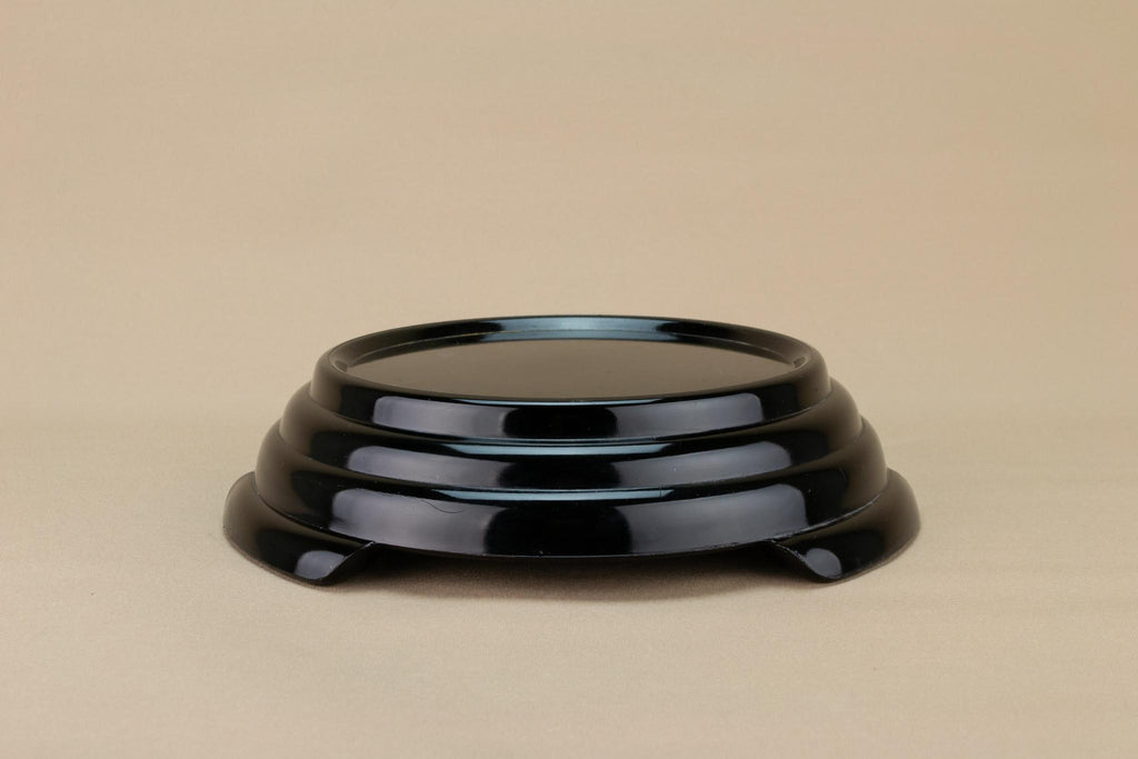 Art Deco Vase Stand in Glass, English Circa 1930