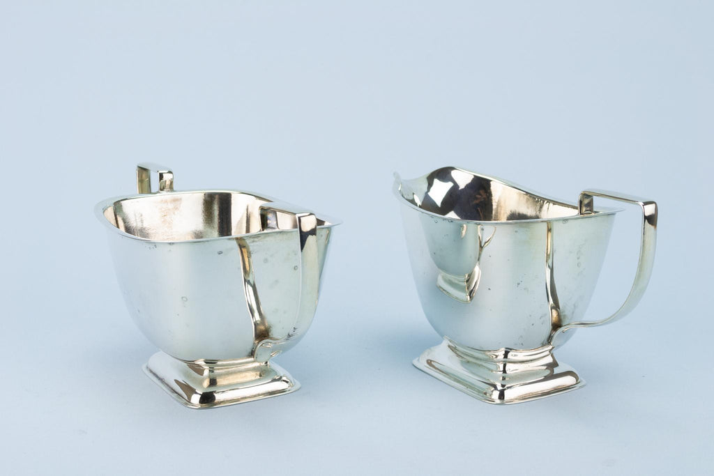 Silver Plated Tea Set Art Deco 1930s