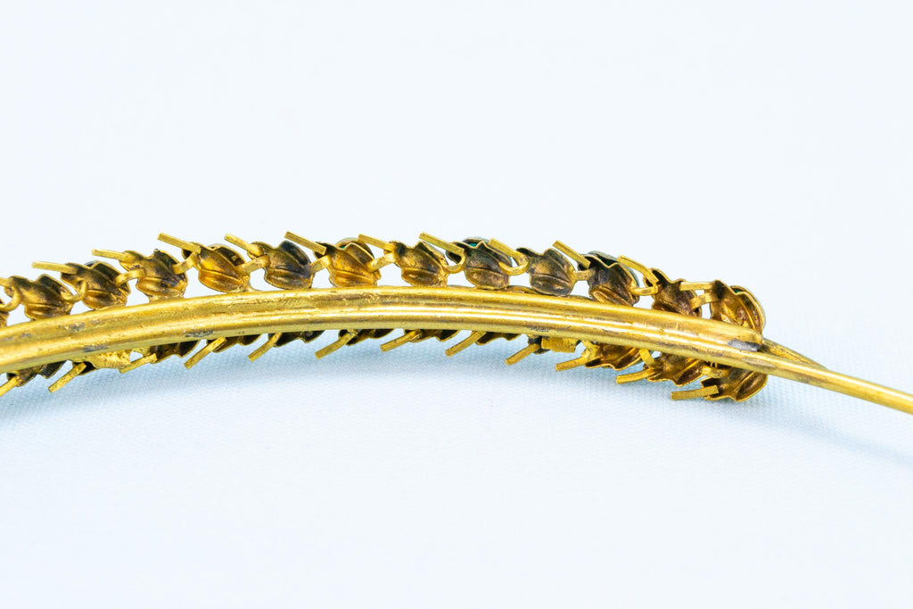 Gold and Turquoise Tiara, English Regency 1820s