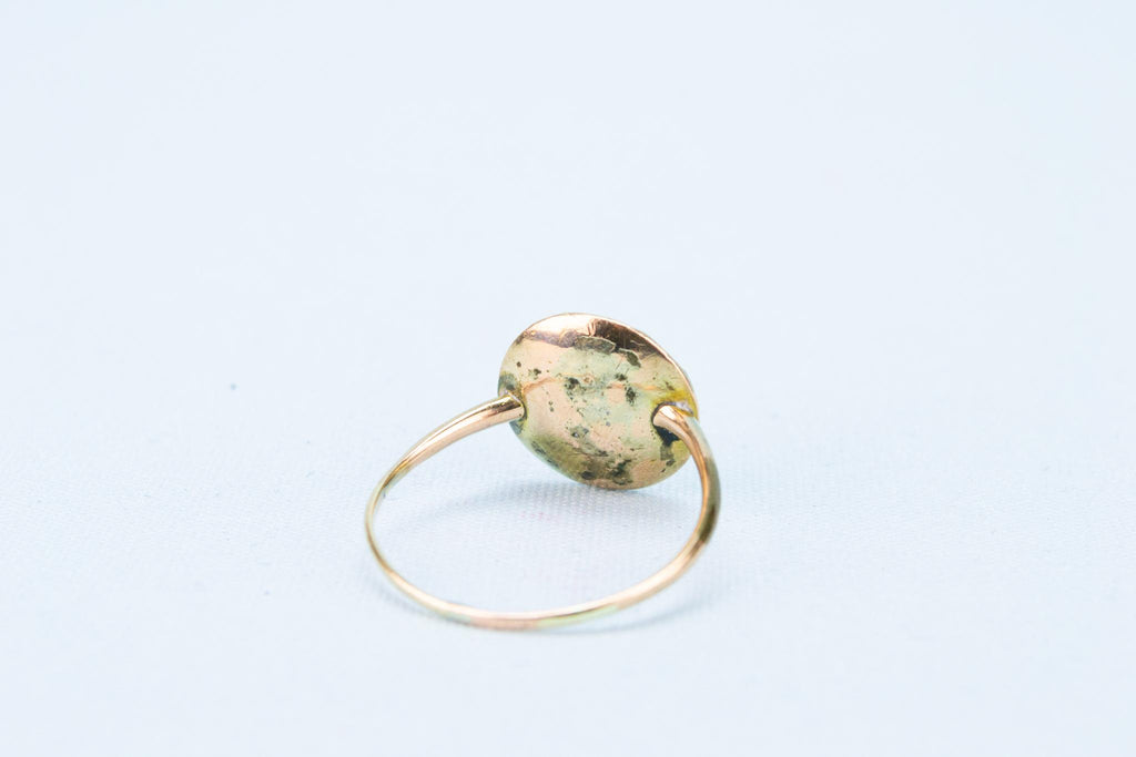 17th Century Garnet Ring in Gold