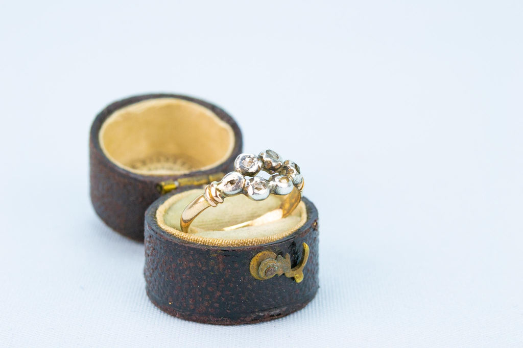 Diamond Gold Ring, English circa 1790