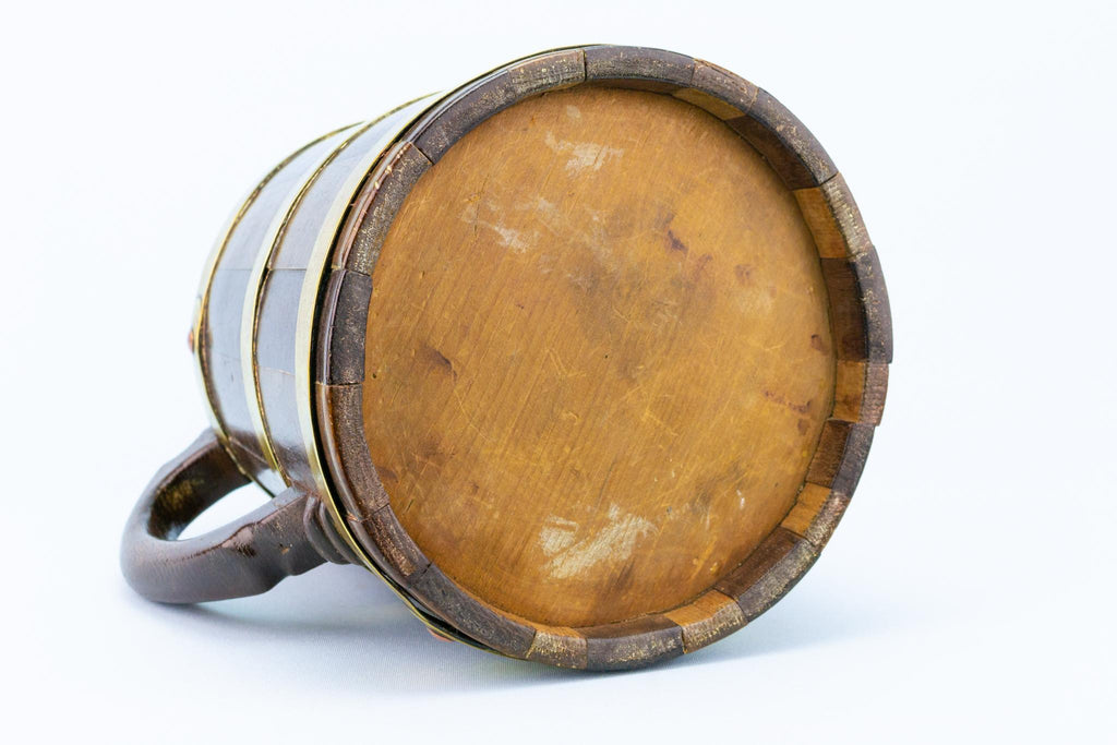 Coopered Ale Jug, Scottish 19th Century