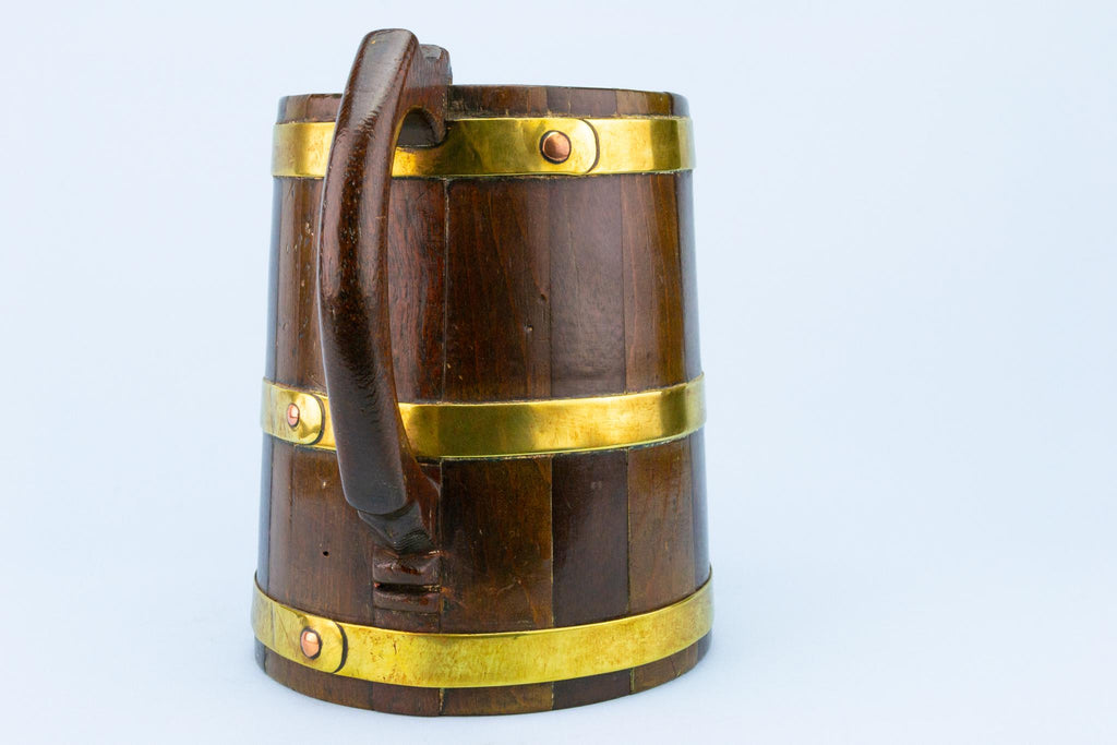 Coopered Ale Jug, Scottish 19th Century