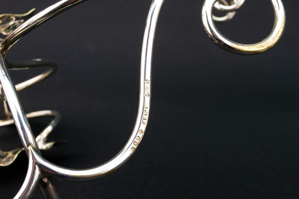 Silver Plated Epergne Vase, English Circa 1900
