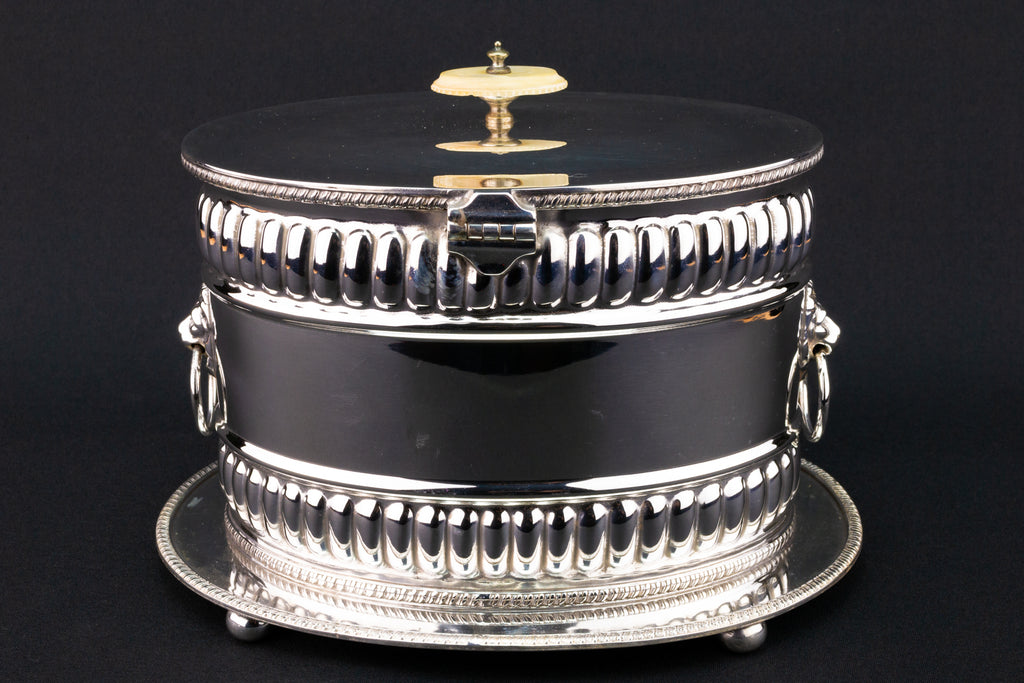 Silver Plated Bucket, English 1870s