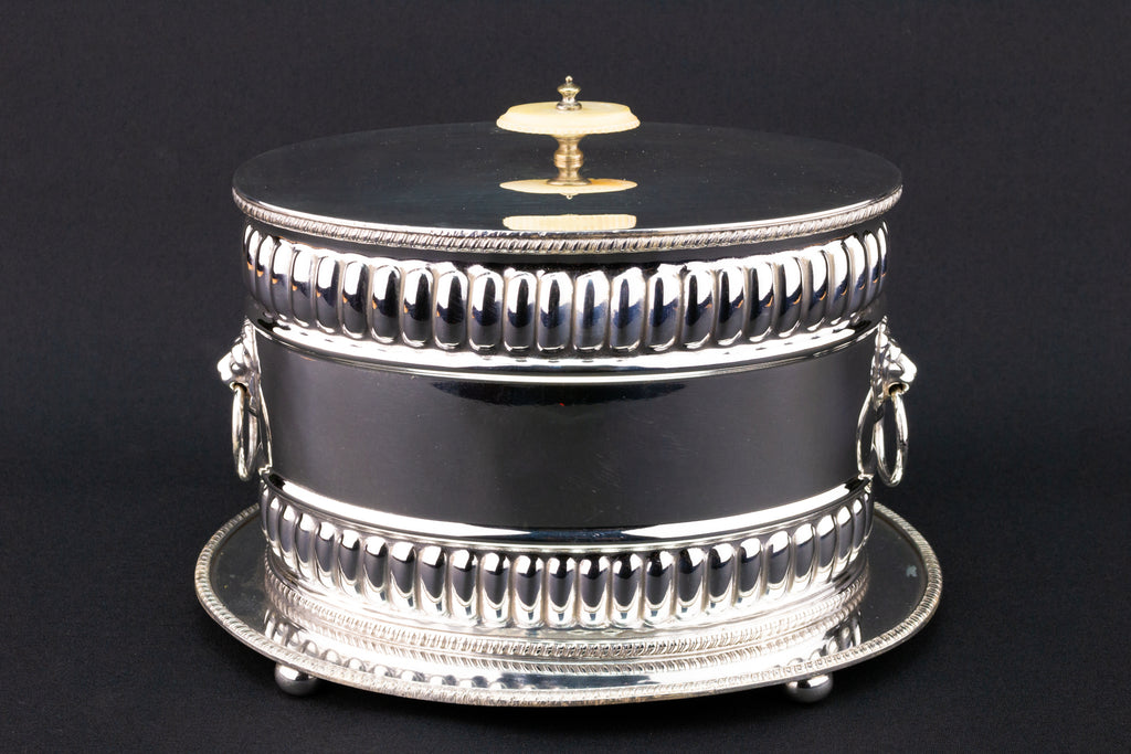 Silver Plated Bucket, English 1870s
