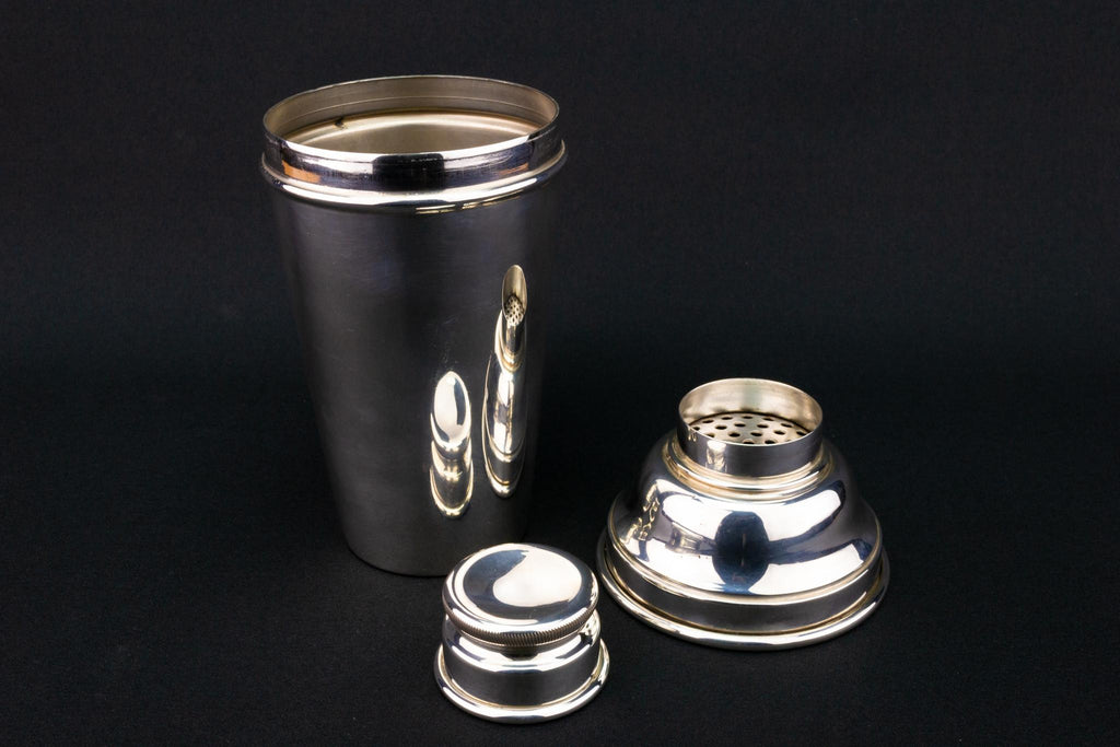 Art Deco Cocktail Shaker, English Circa 1930