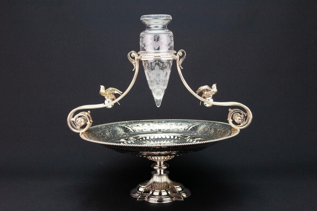 Silver Plated Centrepiece, English Circa 1880