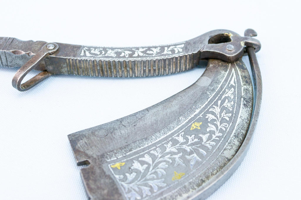 Engraved Nut Cracker, Indian 19th Century