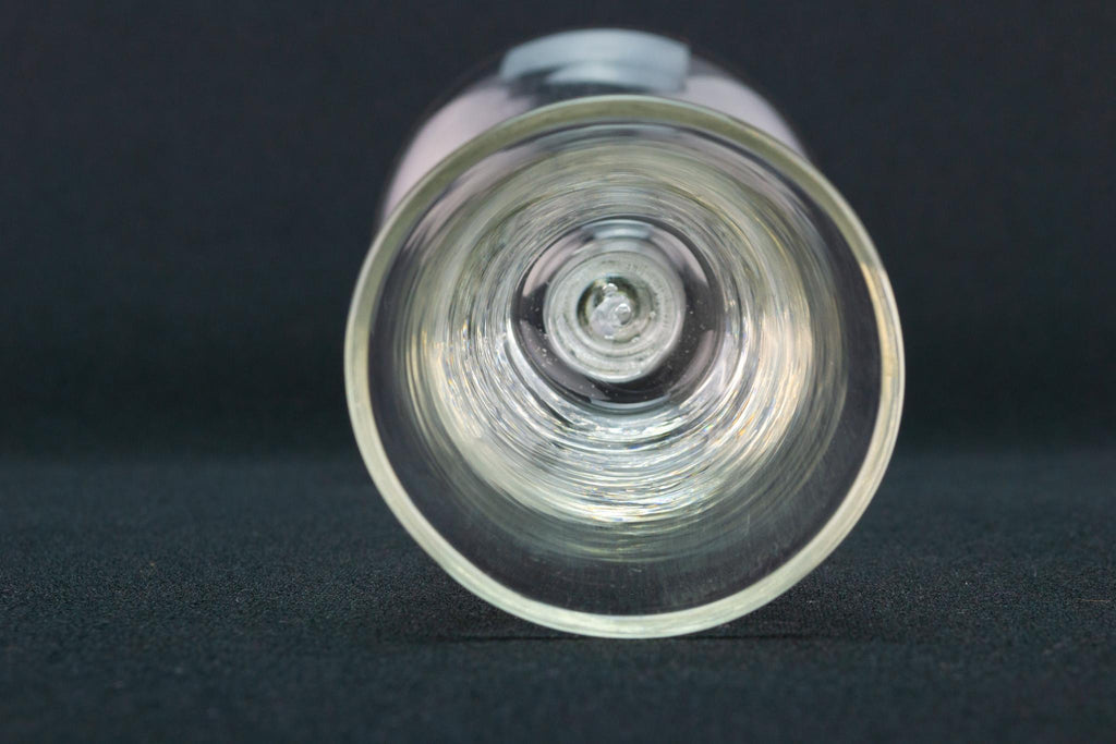Double Air Twist Tall Glass, English Circa 1750