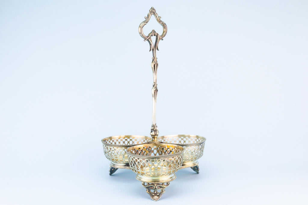 Decanter or Wine Bottle Carrier, English 19th Century