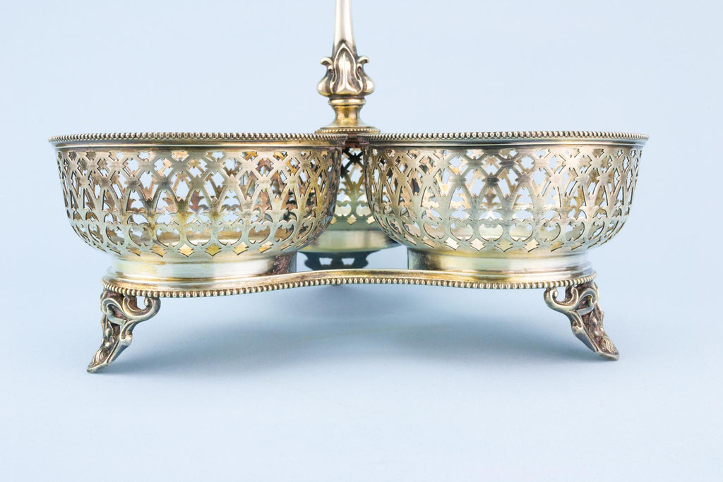 Decanter or Wine Bottle Carrier, English 19th Century