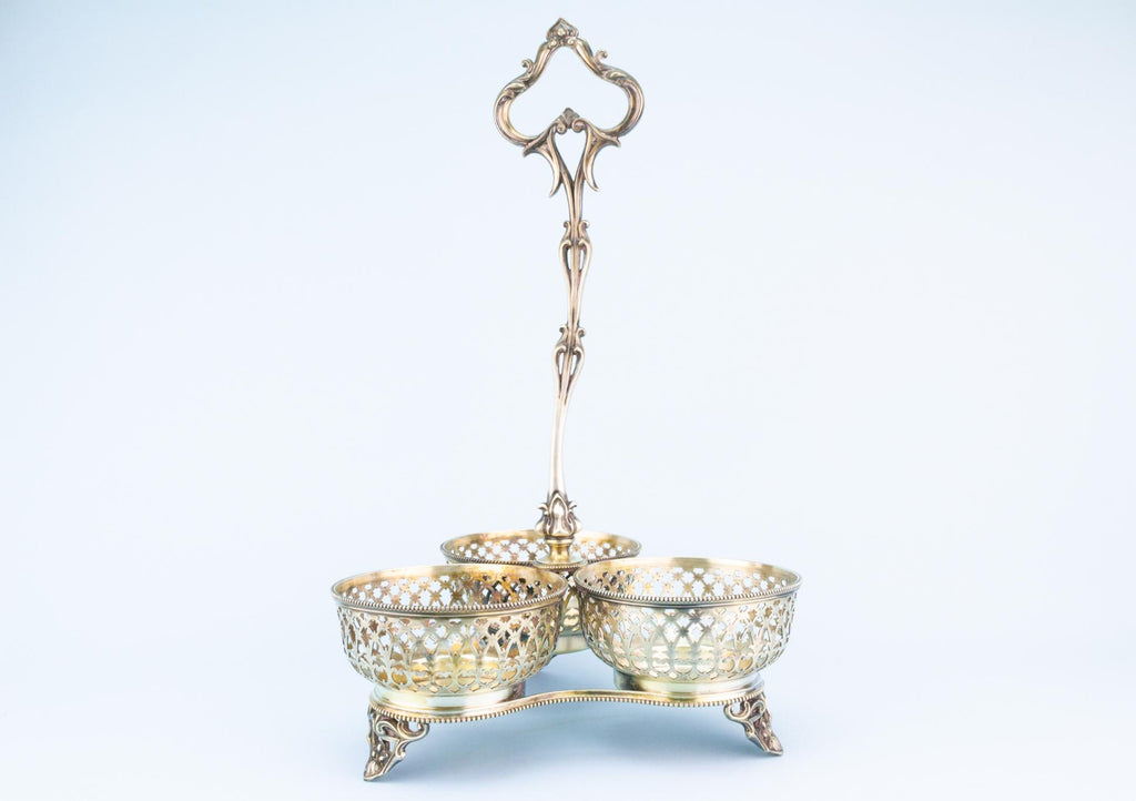 Decanter or Wine Bottle Carrier, English 19th Century