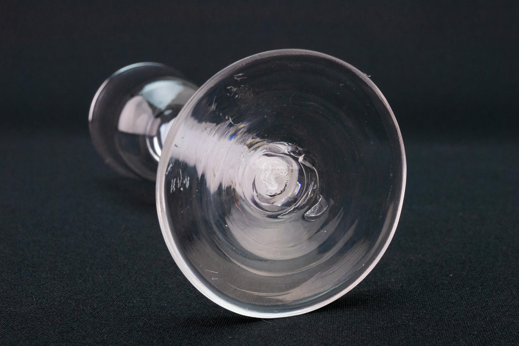 Air Twist Wine Glass, English circa 1770