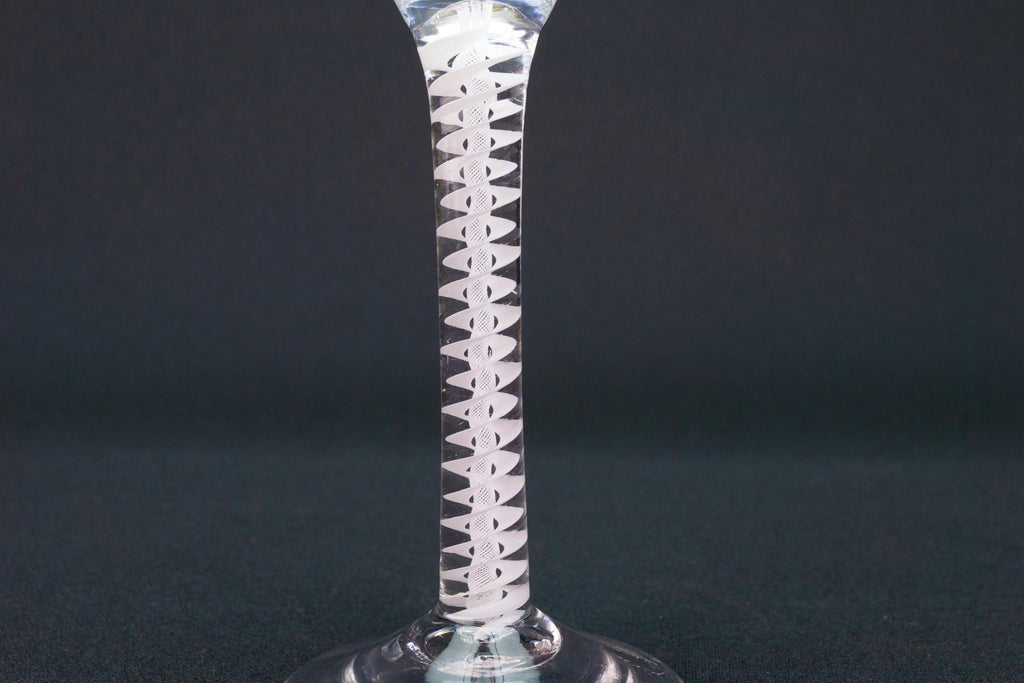 Air Twist Wine Glass, English circa 1770