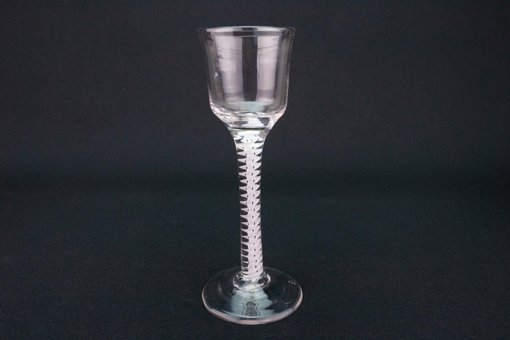 Air Twist Wine Glass, English circa 1770