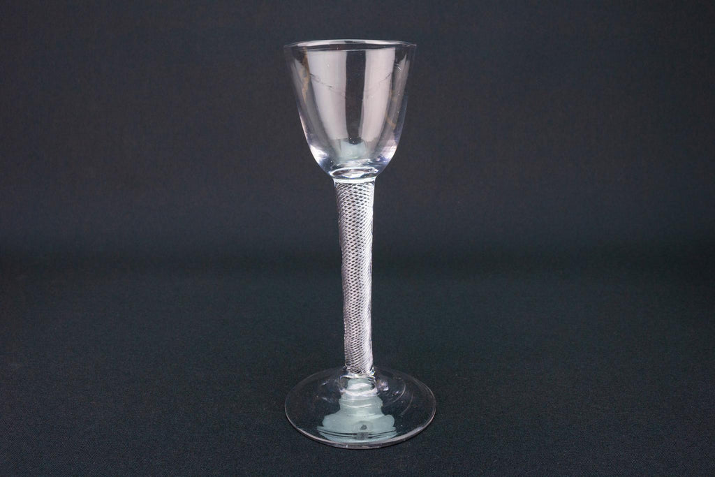 Dessert Wine Glass, English circa 1755