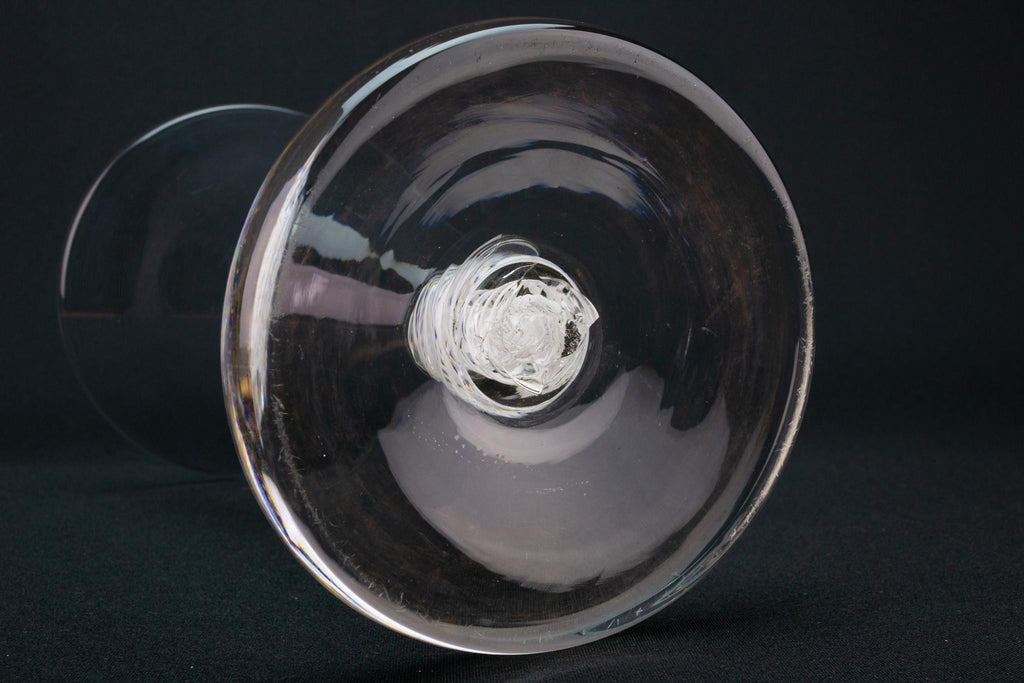 Large Wine Glass, English Circa 1880