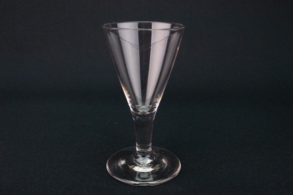 Port or Sherry Wine Glass, English circa 1770
