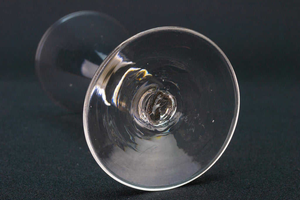 Port or Sherry Wine Glass, English circa 1770