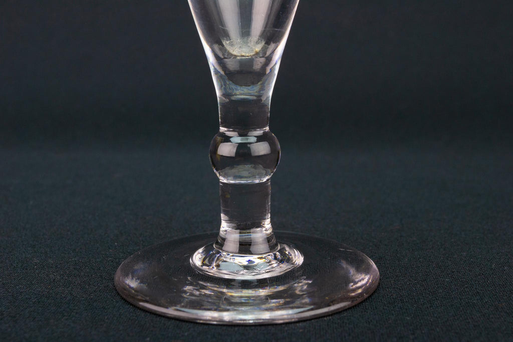 Dessert Wine Glass, English circa 1770