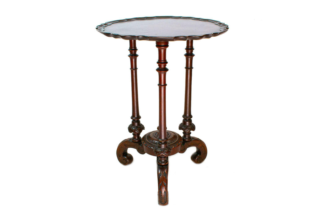 Mahogany Tripod Table Table, English circa 1850