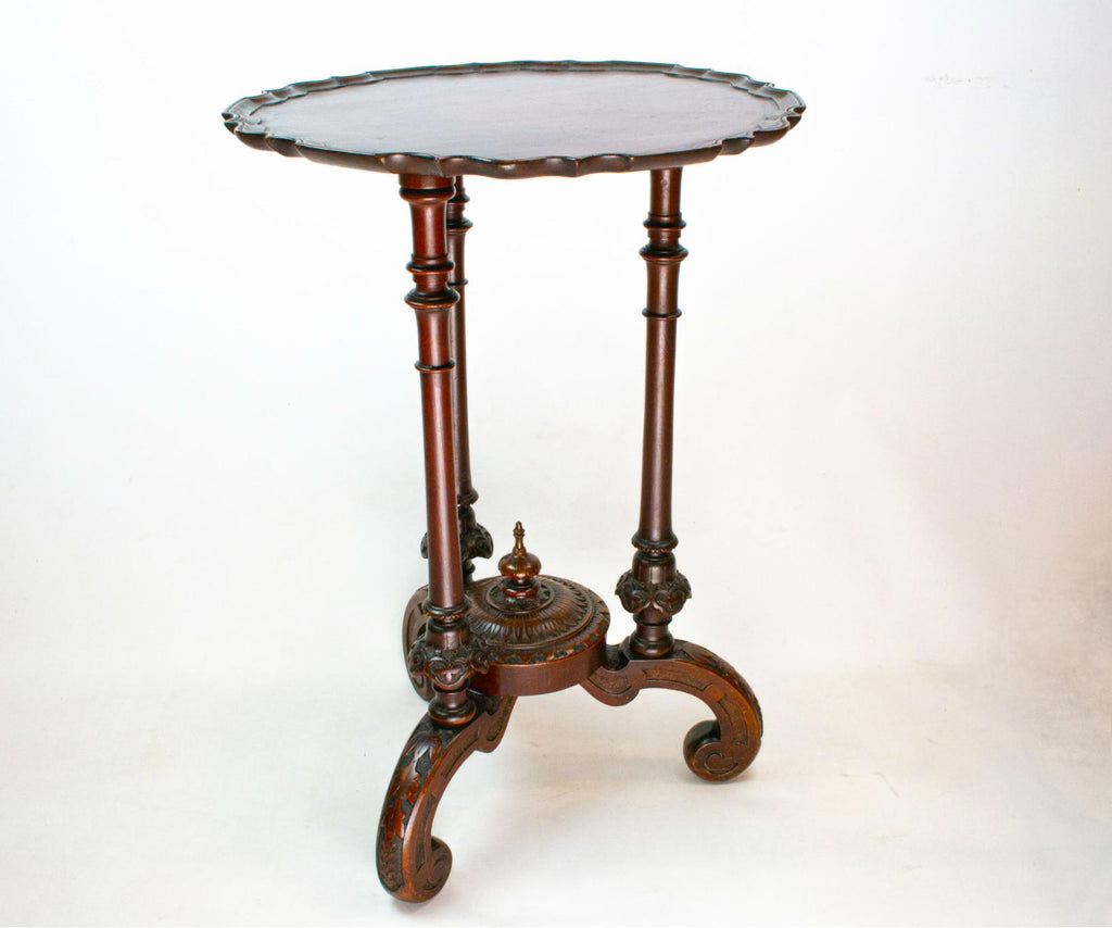 Mahogany Tripod Table Table, English circa 1850