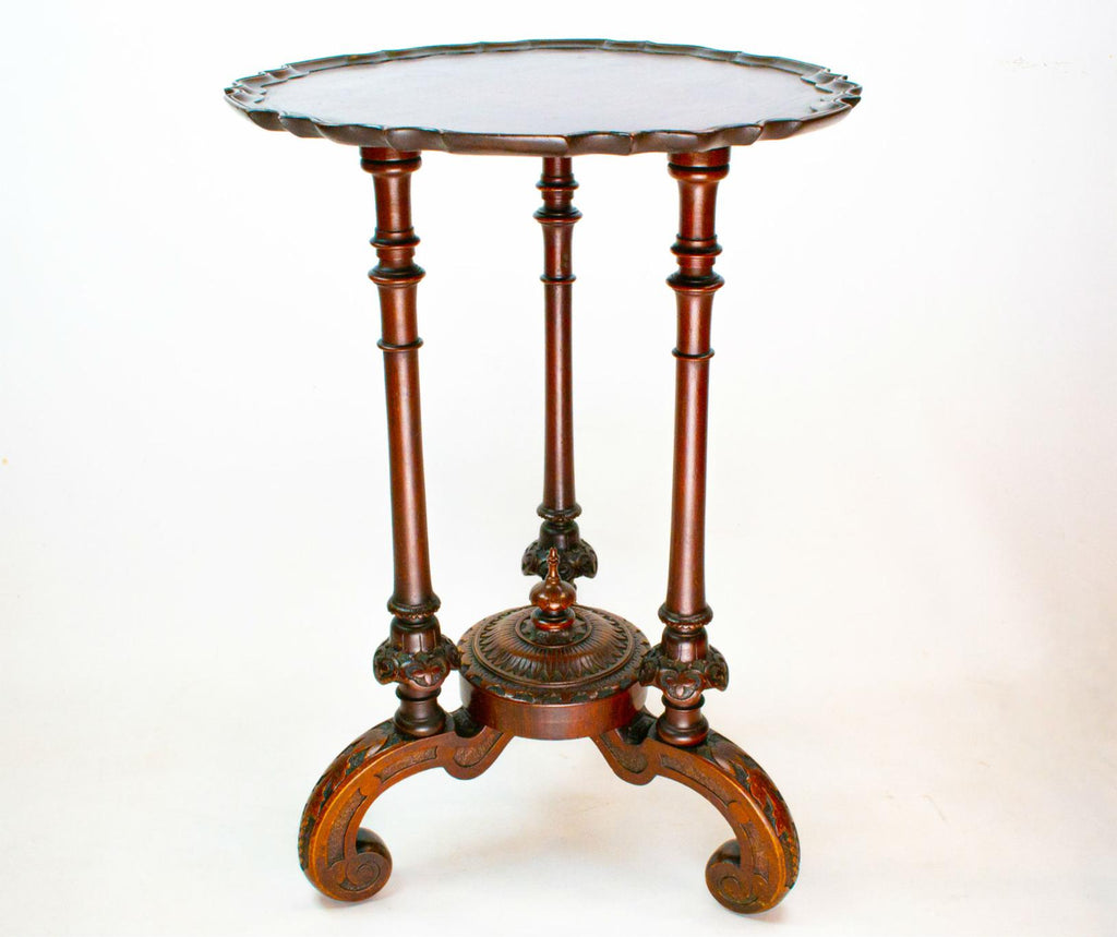 Mahogany Tripod Table Table, English circa 1850