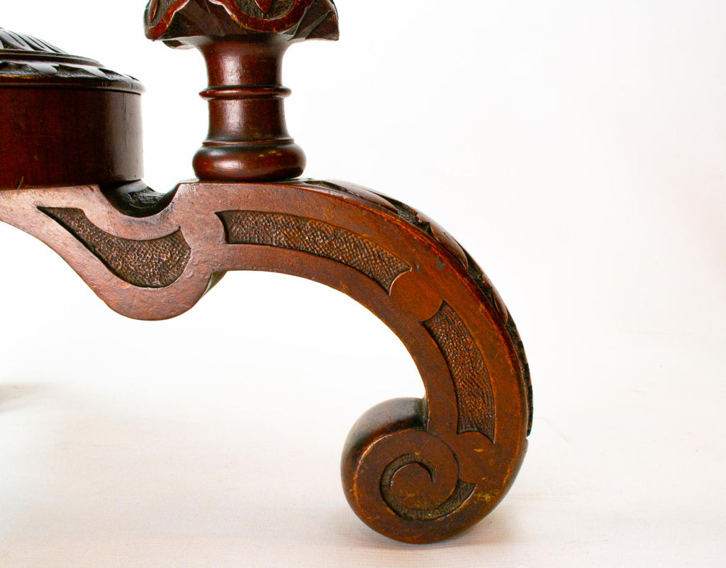 Mahogany Tripod Table Table, English circa 1850