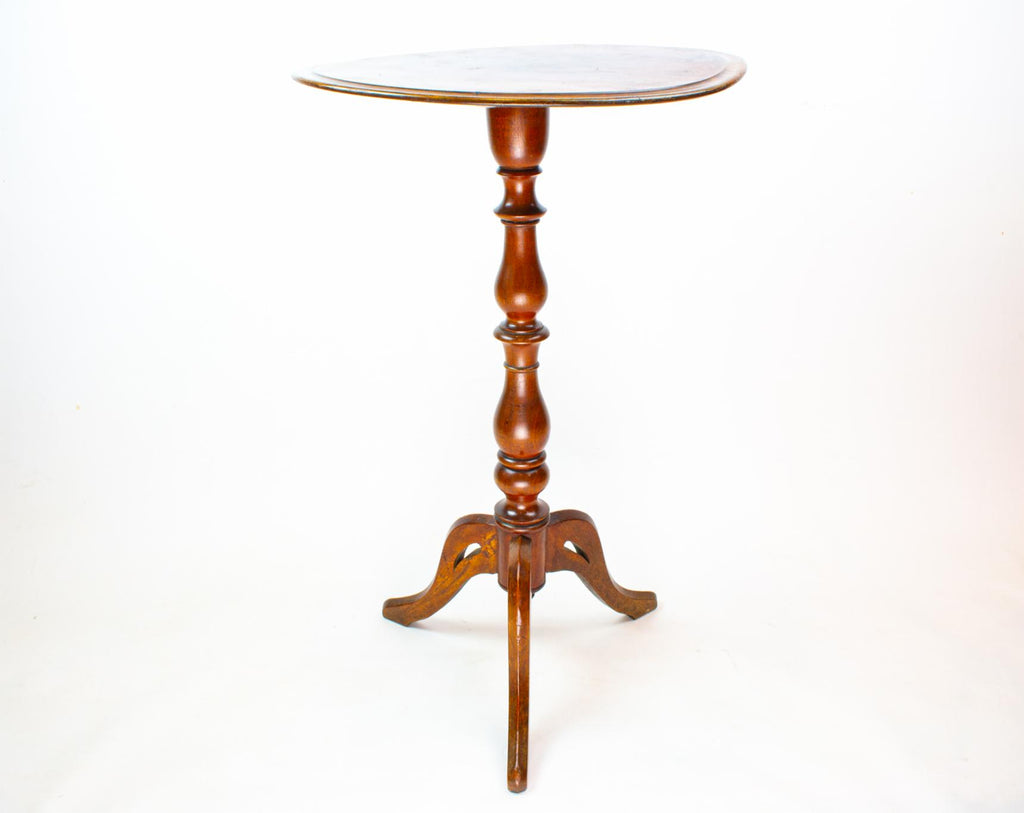 Victorian Mahogany Lamp Table, English 19th Century