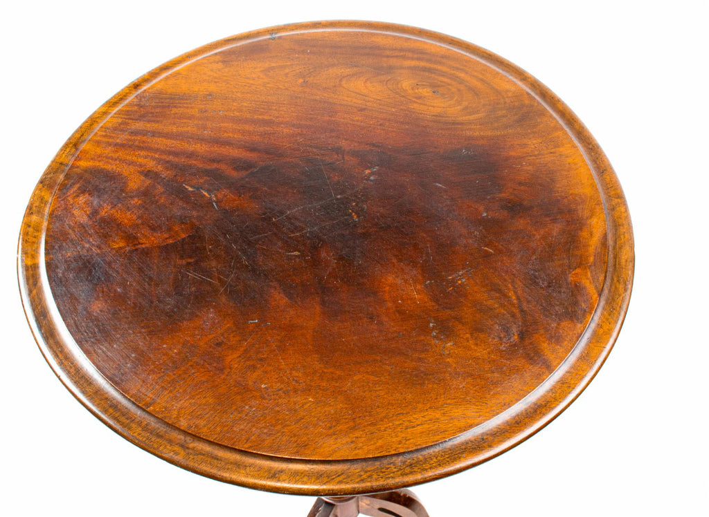 Victorian Mahogany Lamp Table, English 19th Century