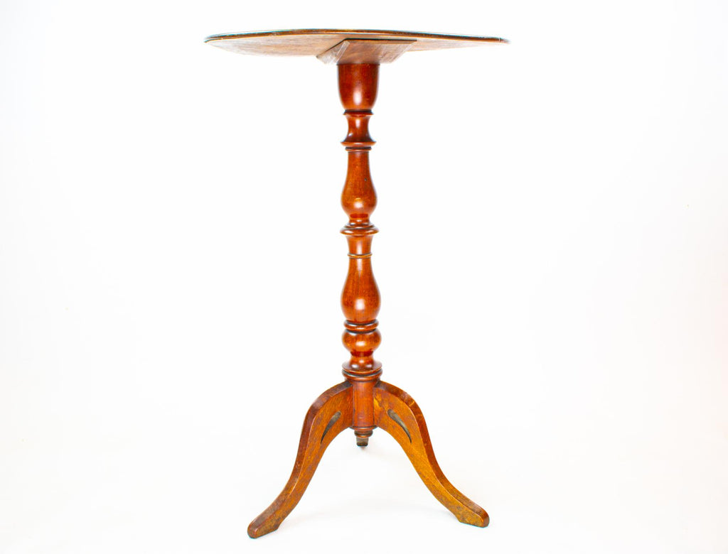 Victorian Mahogany Lamp Table, English 19th Century