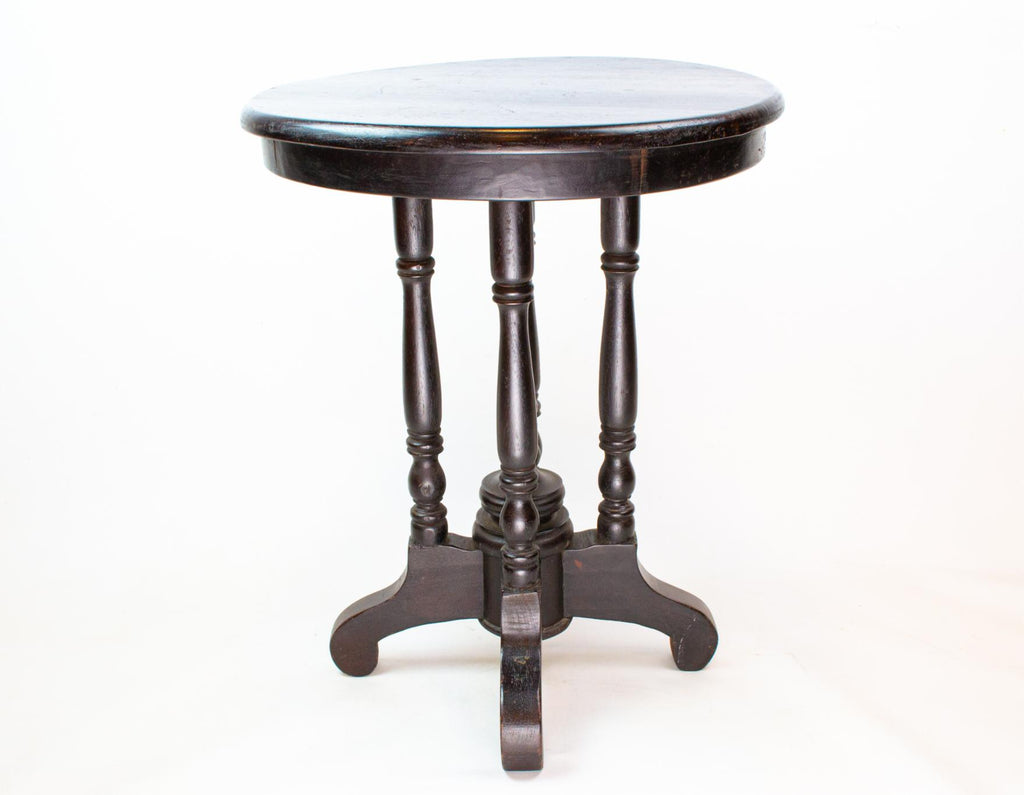 Small Black Lamp Table