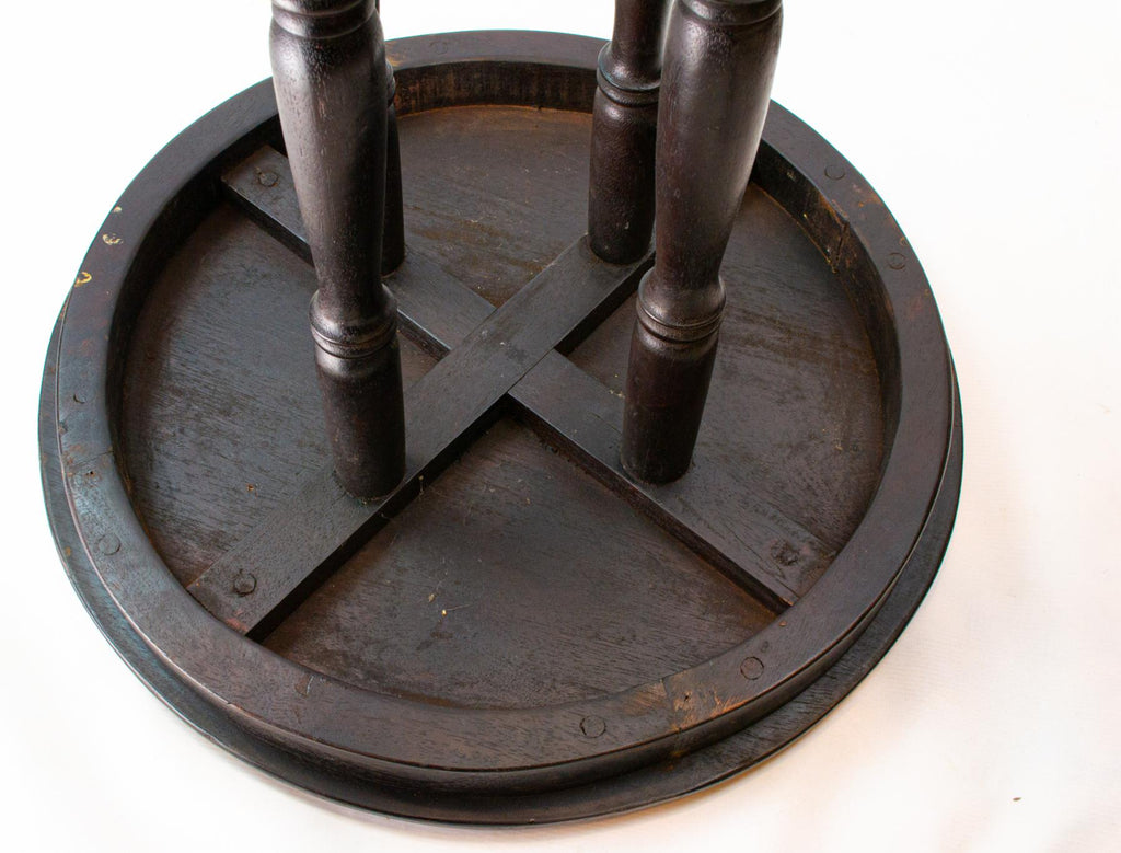 Small Black Lamp Table