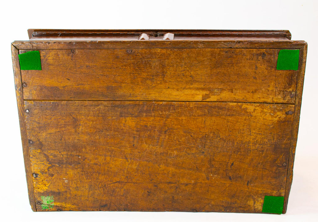 Large Oak Writing Box, English 17th Century