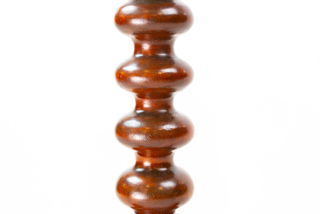 Mahogany Bobbin Tripod Table, English circa 1860