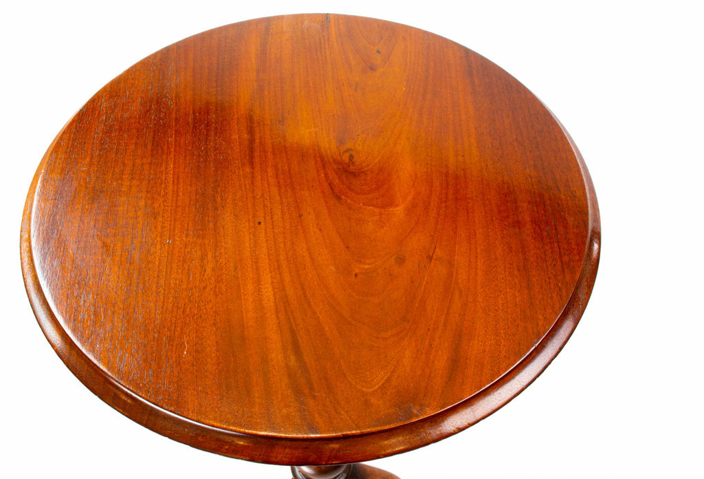 Mahogany Bobbin Tripod Table, English circa 1860