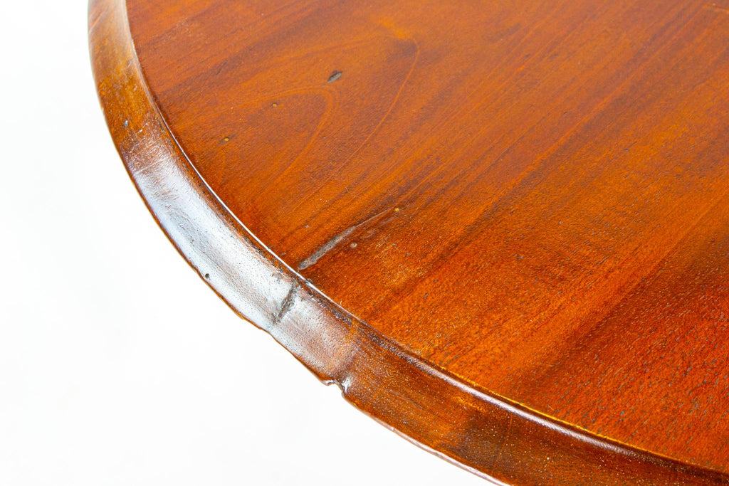 Mahogany Bobbin Tripod Table, English circa 1860