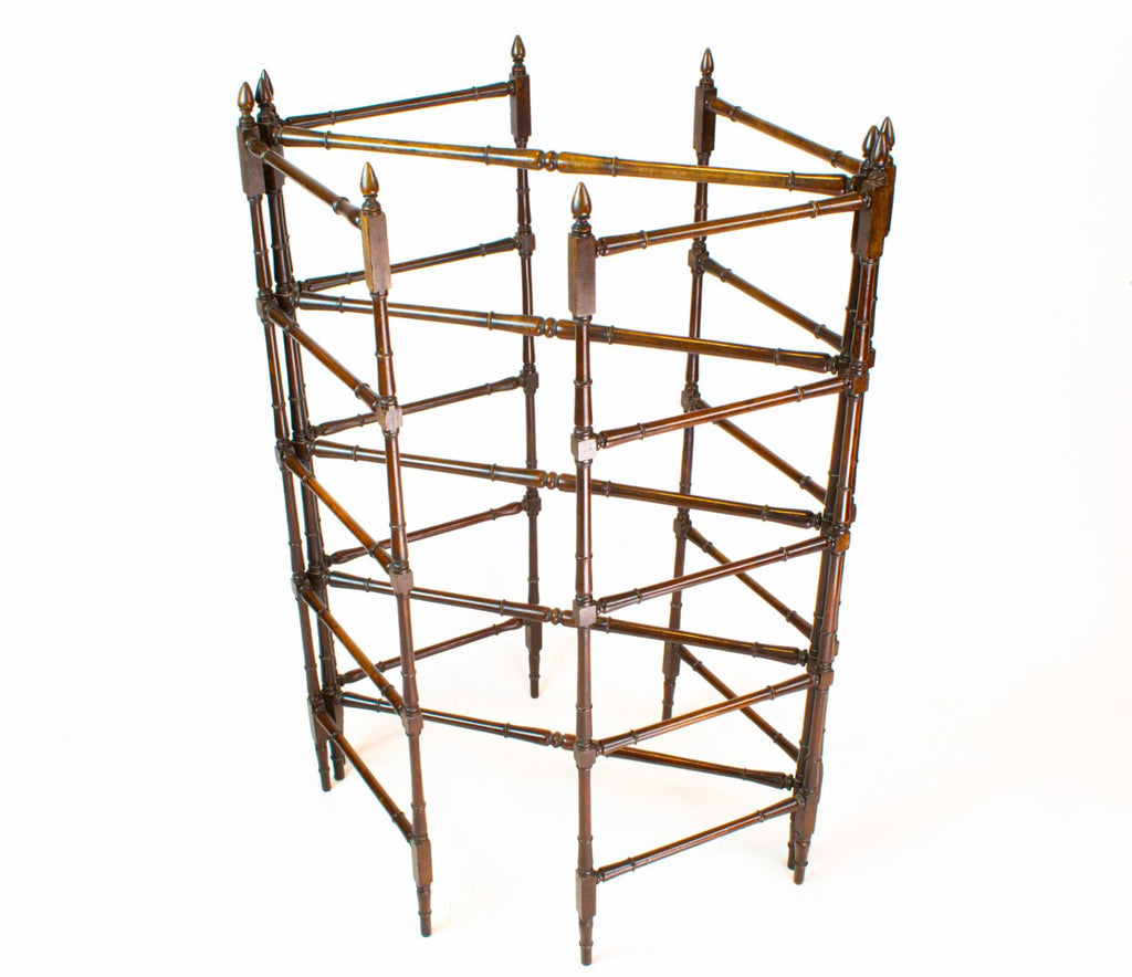 Georgian Mahogany Clothes Rail, English 18th Century