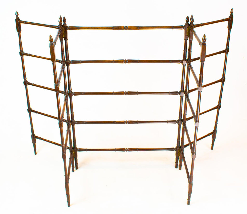 Georgian Mahogany Clothes Rail, English 18th Century