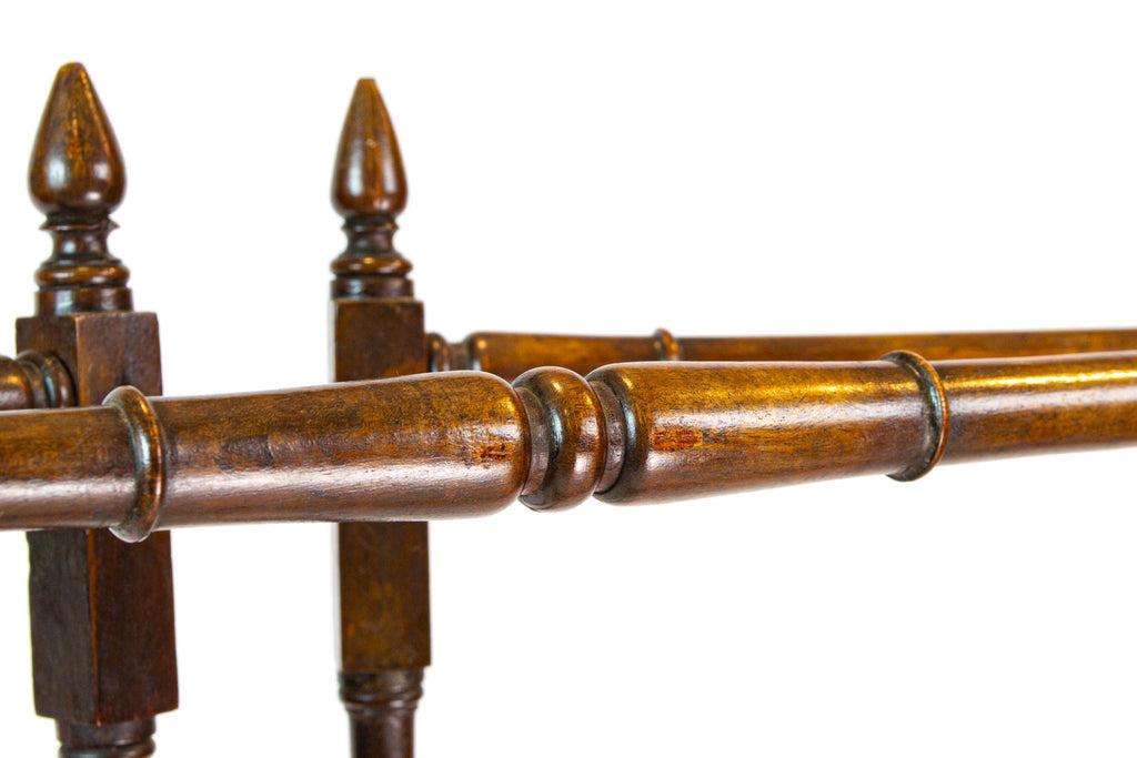 Georgian Mahogany Clothes Rail, English 18th Century