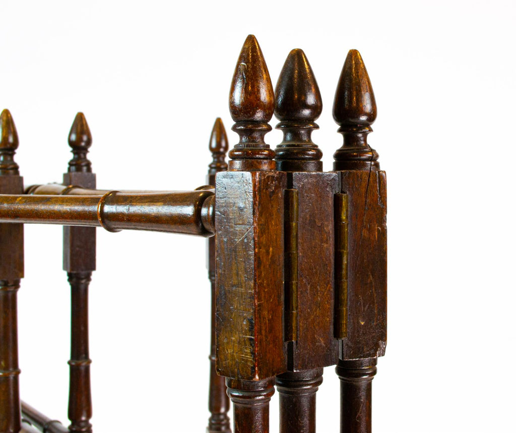 Georgian Mahogany Clothes Rail, English 18th Century