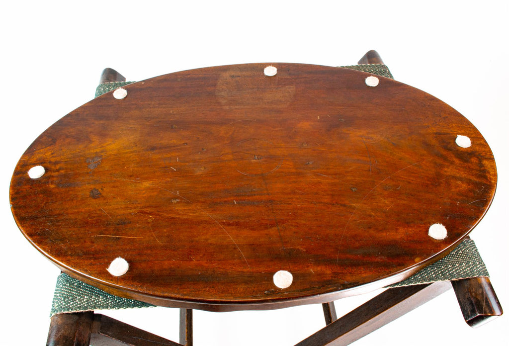 Large George III Mahogany Tray, English 18th Century