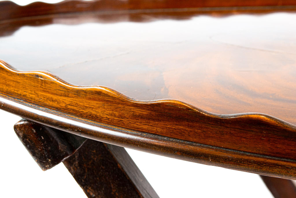 Large Mahogany Tray, English 18th Century