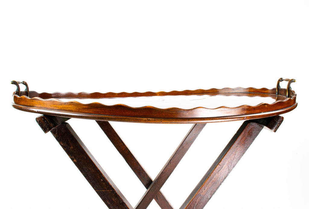 Large Mahogany Tray, English 18th Century