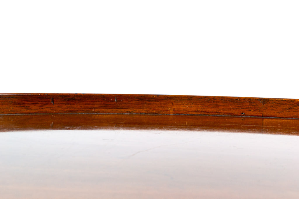 Fine & Large Mahogany Tray, English Circa 1800
