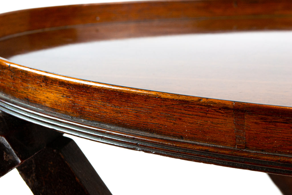 Fine & Large Mahogany Tray, English Circa 1800