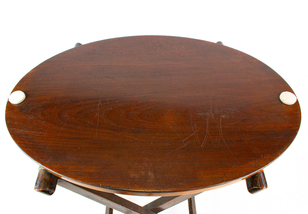 Fine & Large Mahogany Tray, English Circa 1800