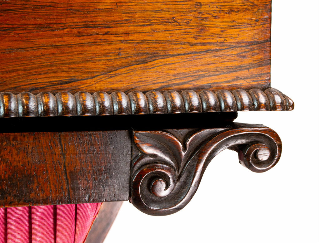 Rosewood Work Table, English 1830s